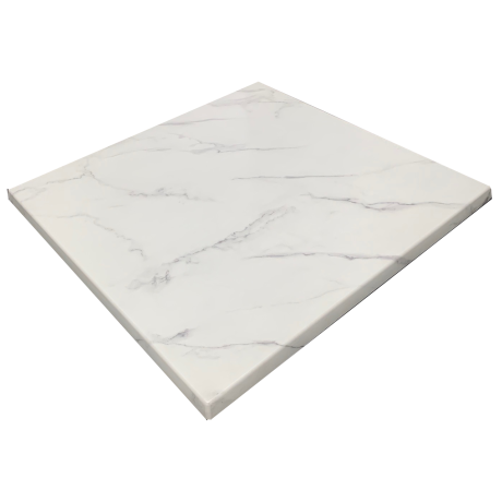 800mm Square Heatproof Table Top - VOLAKAS MARBLE